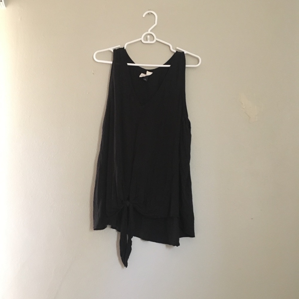 TIE UP TANK TOP
